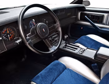 Interior 1982–84 Chevrolet Camaro Z28 T-Top