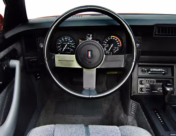 Panel frontal 1988–90 Chevrolet Camaro IROC-Z Convertible