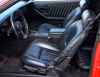 Interior 1988–90 Chevrolet Camaro IROC-Z T-Top