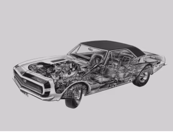 1967 Chevrolet Camaro RS/SS 350 (12437)