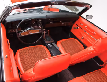 Interior 1969 Chevrolet Camaro RS/SS 350 Convertible Indy 500 Pace Car