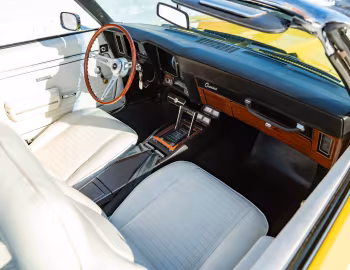 Interior 1969 Chevrolet Camaro RS/SS 396 Convertible