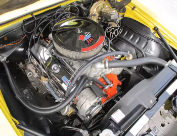 Bajo el capó 1969 Chevrolet Camaro SS 396