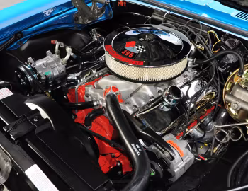 Bajo el capó 1968 Chevrolet Camaro SS L78 396 (12437)