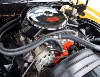 Bajo el capó 1970 Chevrolet Camaro Z28