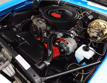 Bajo el capó 1968 Chevrolet Camaro Z/28 RS