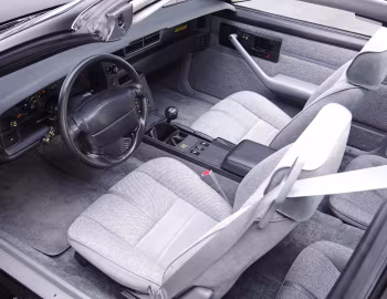 Interior 1991–92 Chevrolet Camaro Z28 T-Top