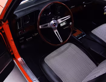 Interior 1969 Chevrolet Camaro Z/28 RS with Vinyl Roof Cover (12437)