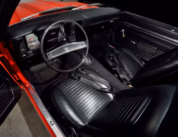 Interior 1969 Chevrolet Camaro ZL-1 COPO ''Hugger Orange''