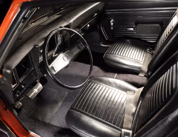 Interior 1969 Chevrolet Camaro ZL-1 COPO ''Hugger Orange''