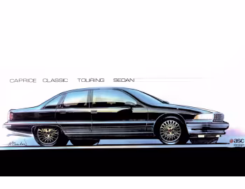 Скетч ASC Chevrolet Caprice Classic Touring Sedan