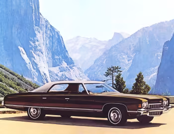 1972 Chevrolet Caprice Hardtop Sedan (1N 39)