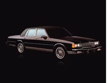 1986 Chevrolet Caprice Classic Brougham (1B N69/B45)
