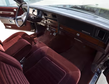 Interior 1987–90 Chevrolet Caprice Classic Brougham (1B U69)
