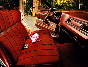 Interior 1973 Chevrolet Caprice Custom Coupe (N47)
