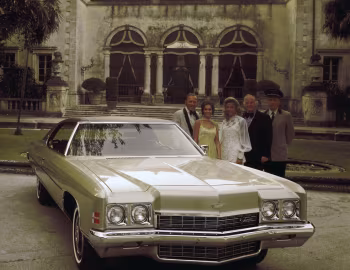 1972 Chevrolet Caprice Custom Coupe (1N 47)