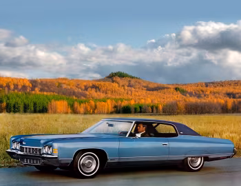 1972 Chevrolet Caprice Custom Coupe (1N 47)