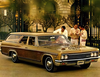 1966 Chevrolet Caprice Custom Wagon (16635/16645)