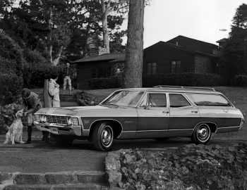 1967 Chevrolet Caprice Custom Station Wagon (16635/16645) '09.1966–67