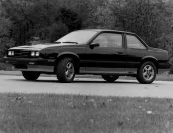 1986–87 Chevrolet Cavalier Z24 Coupe (F-27) '10.1985–09.1987