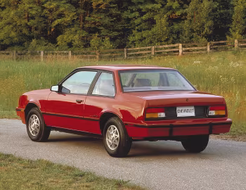 1984–85 Chevrolet Cavalier Type 10 Coupe (1J E27)