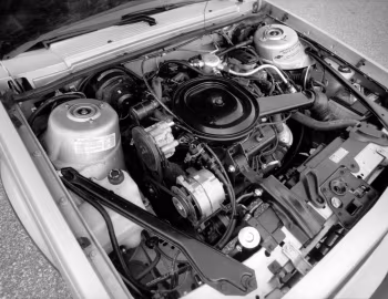 Sous la capuche 1984 Chevrolet Celebrity Eurosport CL Sedan (1A W19)