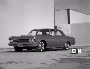1966 Chevrolet Chevelle Malibu Sedan (13669)