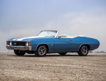 1972 Chevrolet Chevelle Malibu SS 350 Convertible