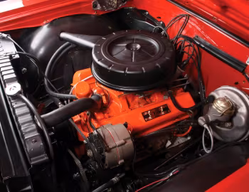 Bajo el capó 1964 Chevrolet Chevelle Malibu SS Convertible (5867)