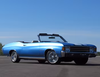 1972 Chevrolet Chevelle Malibu 350 Convertible (1D67)