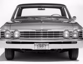 1967 Chevrolet Chevelle Malibu L79 327/325 HP Sport Coupe (13617)