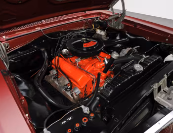 Bajo el capó 1967 Chevrolet Chevelle Malibu Sport Coupe (13617)
