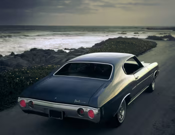 1972 Chevrolet Chevelle Malibu Sport Coupe (1D-37)