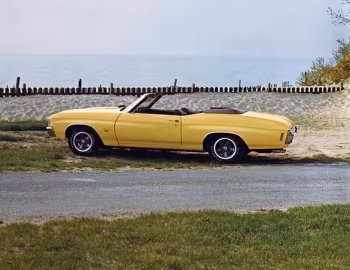 1972 Chevrolet Chevelle Malibu SS 454 Convertible (1D67)