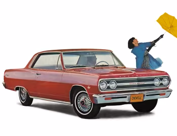 1965 Chevrolet Chevelle Malibu SS Sport Coupe (13837)