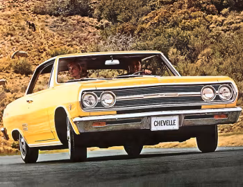 1965 Chevrolet Chevelle Malibu SS Sport Coupe (13837)