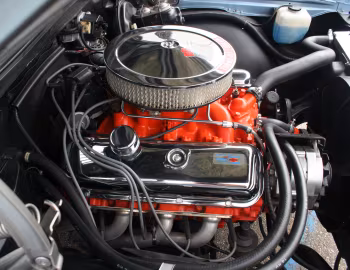 Bajo el capó 1969 Chevrolet Chevelle SS 396/350 HP L34 Sport Coupe (13637)