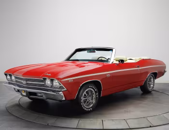 1969 Chevrolet Chevelle SS 396 L34 Convertible (3667)