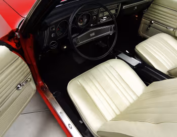 Interior 1969 Chevrolet Chevelle SS 396 L34 Convertible (3667)