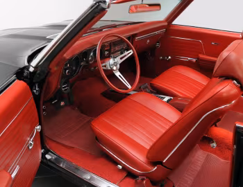 Interior 1969 Chevrolet Chevelle SS 396 L35 Convertible (3667)