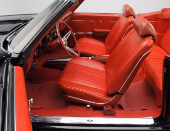 Interior 1969 Chevrolet Chevelle SS 396 L35 Convertible (3667)