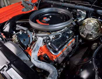 Bajo el capó 1970 Chevrolet Chevelle SS 454 LS6 Convertible pkg. (13667)