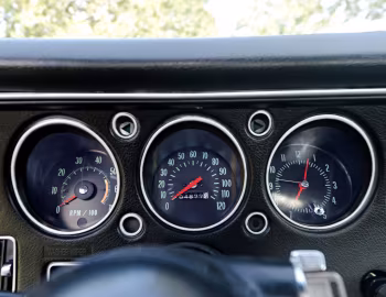 Tableau de bord 1970 Chevrolet Chevelle SS 454 LS6 Sport Coupe pkg. (13637)
