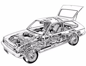 1976–77 Chevrolet Chevette Hatchback Coupe [North America] (1T B08) '09.1975–77