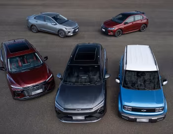 Chevrolet Spark EUV Activ, Chevrolet Tracker RS, Chevrolet Onix, Chevrolet Captiva EV Premier