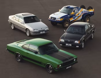 Chevrolet Monza Classic "SE 500 EF", Chevrolet Omega CD, Chevrolet Opala SS, Chevrolet S-10 Rallye
