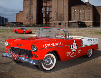 Chevrolet Bel Air Indianapolis 500 Pace Car '1955 & Corvette Grand Sport Coupe '2011