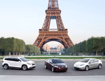 Chevrolet Orlando Concept, Chevrolet Cruze, Chevrolet Volt production design model