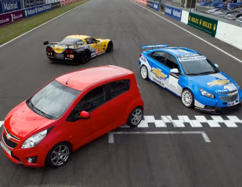 Chevrolet Spark, Chevrolet Corvette C6.R GT2, RML Chevrolet Cruze WTCC