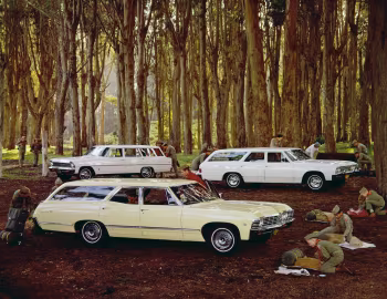 Chevrolet Chevy II Nova Station Wagon, Chevrolet Impala Station Wagon, Chevrolet Biscayne Station Wagon